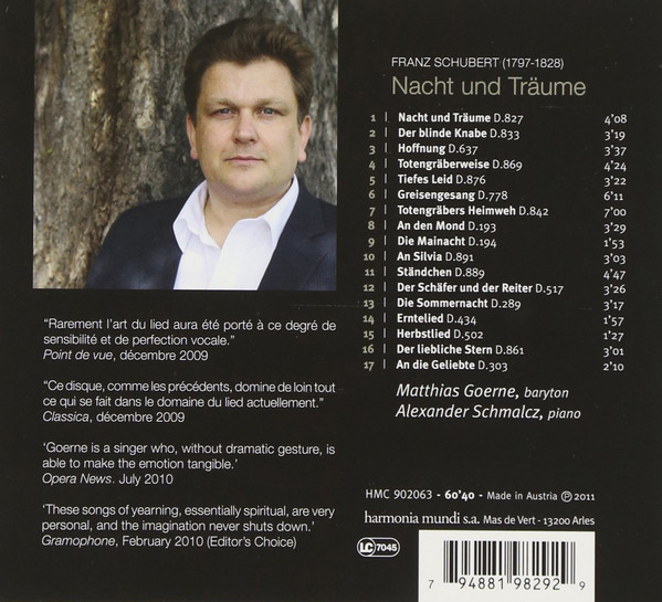 Schubert* - Matthias Goerne, Alexander Schmalcz-1