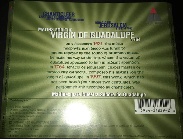 Chanticleer, Ignacio de Jerusalem-1
