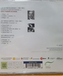 Freitas Branco* – Joly Braga Santos, Alexandre da Costa, Extremadura Symphony Orchestra*, Jesús Amigo-3