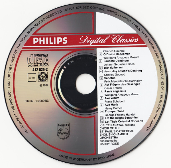 Kiri Te Kanawa . Choir Of St. Paul's Cathedral*-3