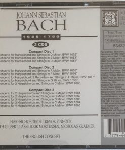 Bach*, Pinnock*, Gilbert*, Kraemer*, Mortensen*, The English Concert-1