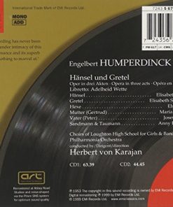 Humperdinck* - Grümmer* • Schwarzkopf* • Schürhoff* • Metternich* • von Ilosvay* • Felbermayer* • Choirs Of Loughton High School For Girls* & Bancroft's School* • Philharmonia Orchestra • Herbert von Karajan-1