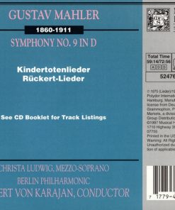 Gustav Mahler, Christa Ludwig, Berliner Philharmoniker, Herbert von Karajan-1