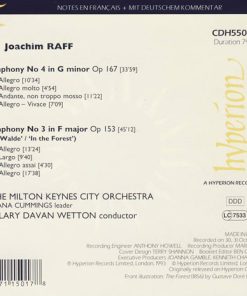 Raff*, Milton Keynes City Orchestra, Hilary Davan Wetton-1