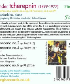 Alexander Tcherepnin – Murray McLachlan / Chetham's Symphony Orchestra / Julian Clayton-3