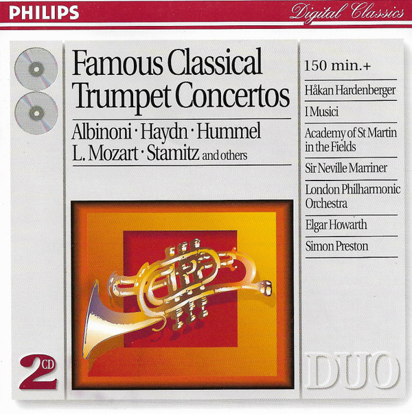 Albinoni*, Haydn*, Hummel*, L. Mozart*, Stamitz*, Håkan Hardenberger, I Musici, Academy Of St Martin in the Fields*, Sir Neville Marriner, London Philharmonic Orchestra, Elgar Howarth, Simon Preston-0