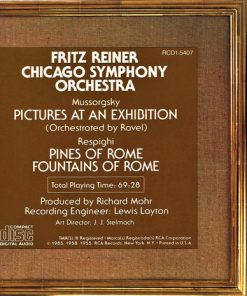 Mussorgsky* - Ravel* / Respighi* - Fritz Reiner, Chicago Symphony Orchestra-1