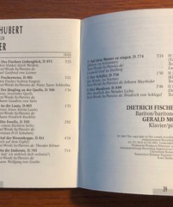 Schubert*, Dietrich Fischer-Dieskau, Gerald Moore-1