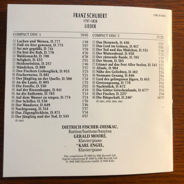 Schubert*, Dietrich Fischer-Dieskau, Gerald Moore-3