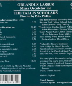 Orlandus Lassus* / The Tallis Scholars, Peter Phillips (2)-1