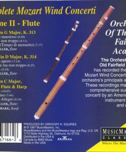 Mozart*, Orchestra Of The Old Fairfield Academy-1