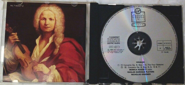 Vivaldi*, Monica Huggett, Raglan Baroque Players, Nicholas Kraemer-2