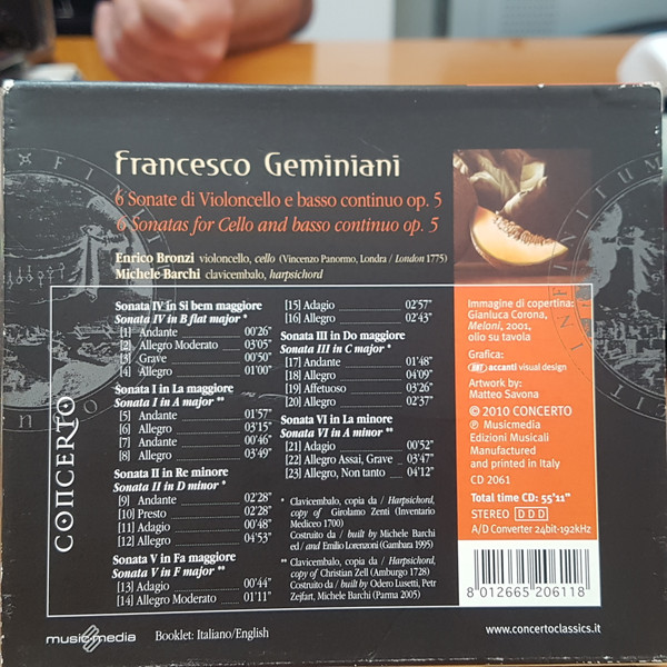 Francesco Geminiani - Enrico Bronzi, Michele Barchi-1