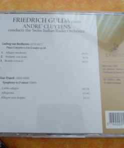 Beethoven*, Franck*, Friedrich Gulda, André Cluytens, Swiss Italian Radio Orchestra*-2