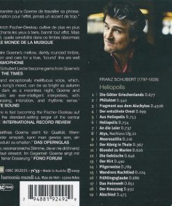 Schubert* . Matthias Goerne . Ingo Metzmacher-2