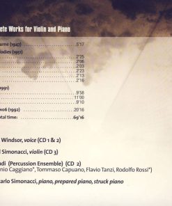John Cage - Giancarlo Simonacci, Lorna Windsor, David Simonacci, Ars Ludi Percussion Ensemble*-3