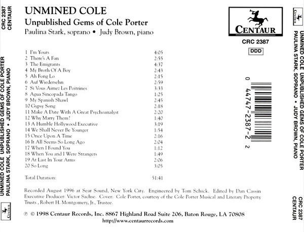 Cole Porter, Paulina Stark, Judy Brown (11)-1