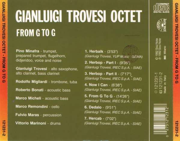 Gianluigi Trovesi Octet-1