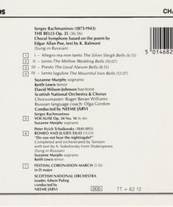 Rachmaninov* / Tchaikovsky* - Suzanne Murphy, Keith Lewis (4), David Wilson-Johnson, Scottish National Orchestra*, SNO Chorus*, Neeme Järvi-1