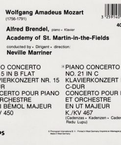 Mozart* - Alfred Brendel, Academy Of St. Martin-in-the-Fields*, Neville Marriner*-1