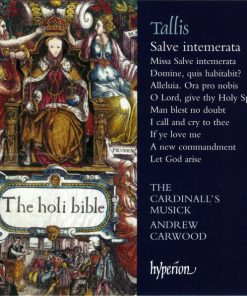 Tallis* - The Cardinall's Musick, Andrew Carwood-0