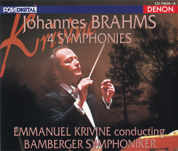 Johannes Brahms, Emmanuel Krivine, Bamberger Symphoniker-0