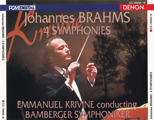 Johannes Brahms, Emmanuel Krivine, Bamberger Symphoniker-1