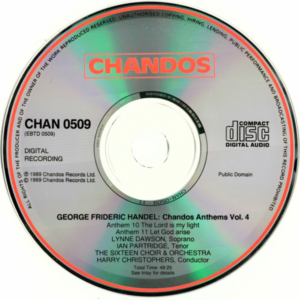 Handel* – The Sixteen Choir & Orchestra*, Harry Christophers-2