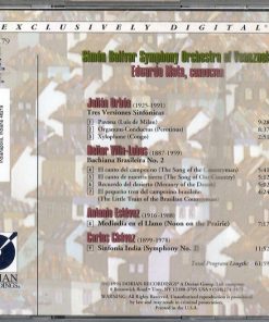 Orbon*, Villa-Lobos*, Estévez*, Chávez*, Simón Bolívar Symphony Orchestra Of Venezuela, Eduardo Mata-2