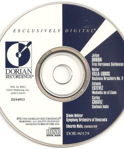 Orbon*, Villa-Lobos*, Estévez*, Chávez*, Simón Bolívar Symphony Orchestra Of Venezuela, Eduardo Mata-3