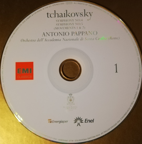 Pyotr Ilyich Tchaikovsky, Antonio Pappano, Orchestra Dell'Accademia Nazionale Di Santa Cecilia-4