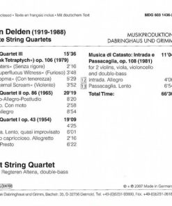 Van Delden* – Utrecht String Quartet-2