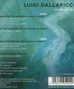 Dallapiccola* / Monica Piccinini, Alda Caiello, Elisabetta Pallucchi, Roberto Abbondanza, Filippo Farinelli-1