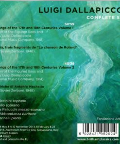 Dallapiccola* / Monica Piccinini, Alda Caiello, Elisabetta Pallucchi, Roberto Abbondanza, Filippo Farinelli-2