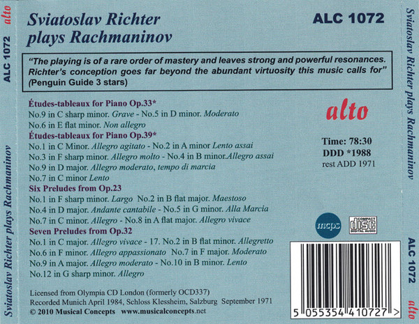 Rachmaninov*, Sviatoslav Richter-1