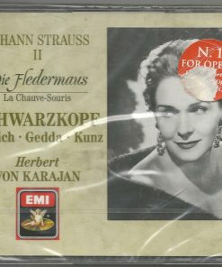 Johann Strauss II* - Schwarzkopf* • Streich* • Gedda* • Kunz* • Herbert von Karajan-0
