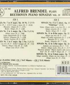 Alfred Brendel, Ludwig van Beethoven-1