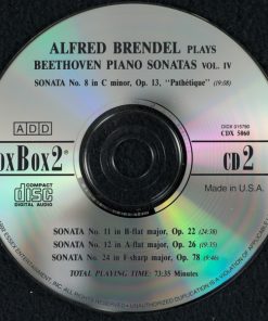 Alfred Brendel, Ludwig van Beethoven-3