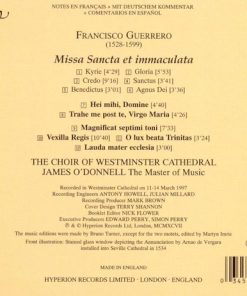 Francisco Guerrero - Westminster Cathedral Choir, James O'Donnell (2)-1