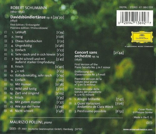 Robert Schumann - Maurizio Pollini-3