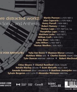 Les Voix Baroques, Alexander Weimann-1