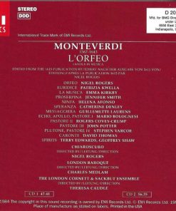 Monteverdi* – Chiaroscuro* · London Baroque · London Cornett And Sackbut Ensemble | Nigel Rogers (2) · Charles Medlam-2