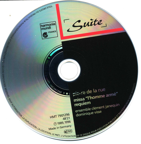 Pierre de la Rue, Ensemble Clément Janequin-3