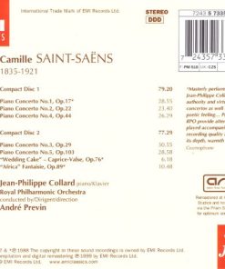 Saint-Saëns* - Jean-Philippe Collard, Royal Philharmonic Orchestra, André Previn-1