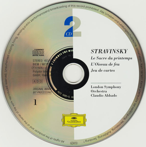 Stravinsky*, London Symphony Orchestra, Claudio Abbado-2