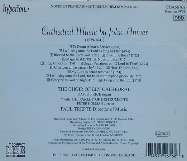 John Amner, Ely Cathedral Choir, The Parley Of Instruments, David Price (24), Paul Trepte-1