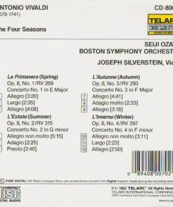 Antonio Vivaldi - Seiji Ozawa, Boston Symphony Orchestra, Joseph Silverstein-1