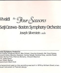 Antonio Vivaldi - Seiji Ozawa, Boston Symphony Orchestra, Joseph Silverstein-3