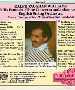 Ralph Vaughan Williams - English String Orchestra, William Boughton, Maurice Bourgue-1