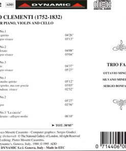 Muzio Clementi, Trio Fauré-1